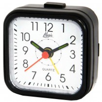 Magic Wecker Quarz analog schwarz eckig einfach schlicht