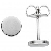 JOBO Ohrstecker Studs 6mm aus Edelstahl Ohrringe