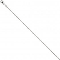 Ankerkette 950 Platin 60cm Platinkette Karabiner