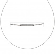 Halsreif Edelstahl 1,0mm 45cm Halskette Kette