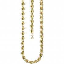 Halskette Kette 375 Gelbgold 46cm Karabiner