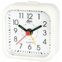 Magic Wecker Quarz analog weiß eckig einfach schlicht