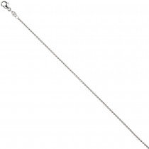 Ankerkette 950 Platin 60cm Platinkette Karabiner