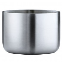 Snackschale Schale BASIC klein Edelstahl matt 220ml Inhalt