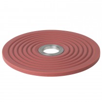 Untersetzer OOLONG Silikon mit Edelstahl Farbe Withered Rose