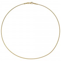Halsreif 585 Gelbgold 42cm
