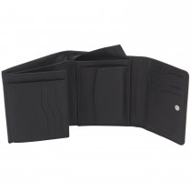 Geldbörse SECRET LINE schwarz Nappa Leder RFID Schutz
