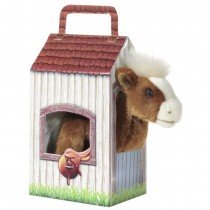 Mi Classico Kuscheltier Pferd im Stall 16cm
