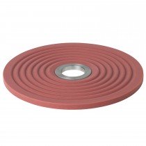 Untersetzer OOLONG Silikon mit Edelstahl Farbe Withered Rose