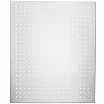 Magnettafel MURO Edelstahl matt gelocht