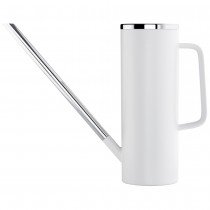 Gießkanne LIMBO Kunststoff weiß mit Edelstahl kombiniert 1,5 Liter Inhalt
