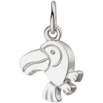 Anhänger Tukan 925 Sterlingsilber Tukananhänger