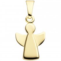 Anhänger Engel Schutzengel 333 Gelbgold Schutzengelanhänger