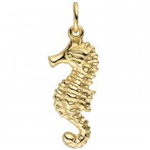 Anhänger Seepferdchen 333 Gelbgold