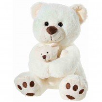 Bär Beige mit Baby