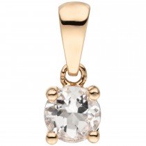 Anhänger Morganit 585 Rotgold 1 Morganit rosa