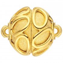 Kettenschließe Magnet-Schließe 925 Silber gold vergoldet Kettenverschließe