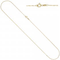 Haferkornkette 585 Gelbgold 1,2mm 45cm