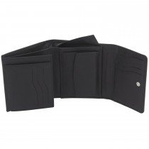 Geldbörse SECRET LINE schwarz Nappa Leder RFID Schutz