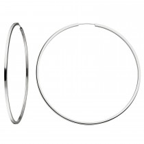 Creolen 925er Sterling Silber Ohrringe