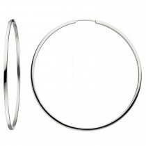 Creolen 925er Sterling Silber Ohrringe