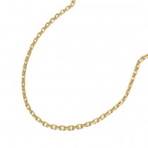 Armband Ankerkette diamantiert 585 Gold