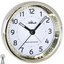 Wecker Funk Funkwecker golden mit Licht Snooze