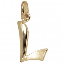 Anhänger Buchstabe L 375 Gelbgold Buchstabenanhänger