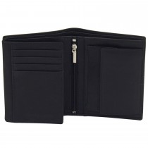 Geldbörse Leder schwarz braun RFID Schutz