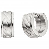 Creolen Edelstahl Ohrringe Edelstahlcreolen