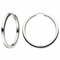 Creolen 925er Sterling Silber Ohrringe