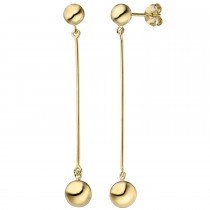 Ohrhänger 925er Sterling Silber gold vergoldet Ohrringe Ohrstecker