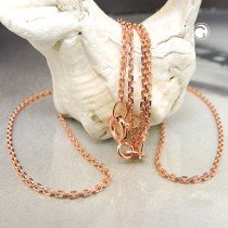 Halskette 45cm Ankerkette 585 Rotgold