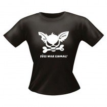 Fun Lady T-Shirt Laska Comix Süss war ich