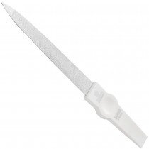 Pfeilring Nagelfeile, weiß, 13cm,