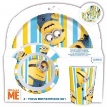 Frühstücks-Set 3-teilig aus Melamin Kindergeschirr
