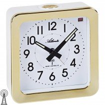 Wecker Funk Funkwecker golden mit Licht Snooze