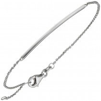 Armband 585 Weißgold 18cm Weißgoldarmband