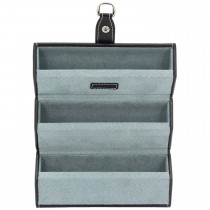 Brillenrolle schwarz für 3 Brillen