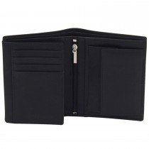 Geldbörse Leder schwarz braun RFID Schutz