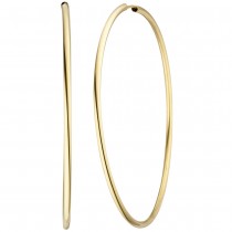 Creolen 585 Gelbgold Ohrringe Goldohrringe