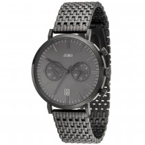 Herren Armbanduhr Quarz Analog Edelstahl Datum Herrenuhr