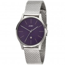 Damen Armbanduhr Quarz Analog Edelstahl Datum Damenuhr