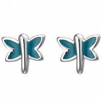 Kinder Ohrstecker Schmetterling 925 Sterlingsilber Ohrringe