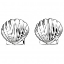 Kinder Ohrstecker Muschel 925 Sterlingsilber Ohrringe Silberohrringe