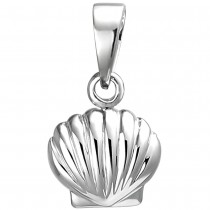 Kinder Anhänger Muschel 925 Sterlingsilber Silberanhänger