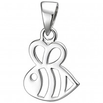 Kinder Anhänger Biene 925 Sterlingsilber Silberanhänger