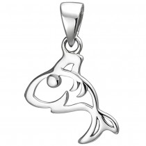 Kinder Anhänger Hai 925 Sterlingsilber Silberanhänger