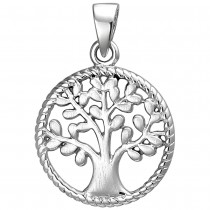 Anhänger Baum 925 Sterlingsilber Silberanhänger