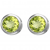 Ohrstecker 925 Sterlingsilber 2 Peridote grün Ohrringe